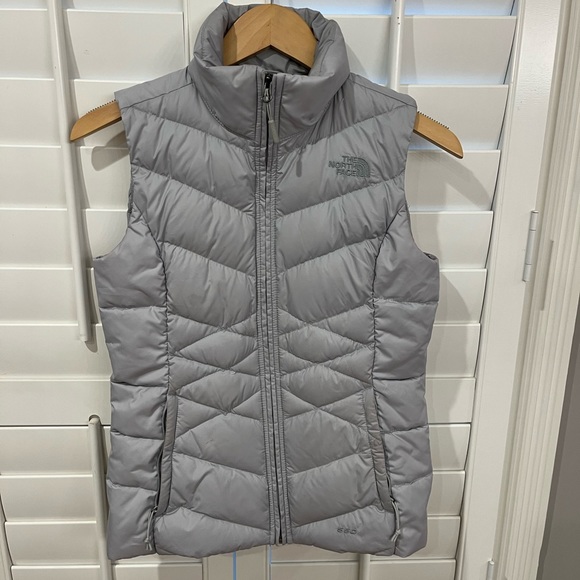 The North Face women’s XS grey puffer vest. Great condition. - Picture 1 of 3
